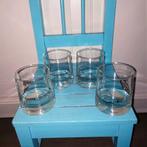 Johnnie walker whisky glazen 4 stuks, Ophalen, Zo goed als nieuw, Borrel- of Shotglas