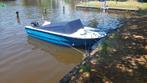 Toer console boot Almar 460 toer/speedboot motor met trailer, Benzine, Buitenboordmotor, Polyester, Gebruikt
