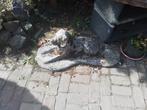 betonnen hond , golden retriever, Ophalen of Verzenden, Gebruikt