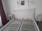 IKEA 2 persoons bed Hemnes wit, Huis en Inrichting, Ophalen, Wit, Tweepersoons, 180 cm