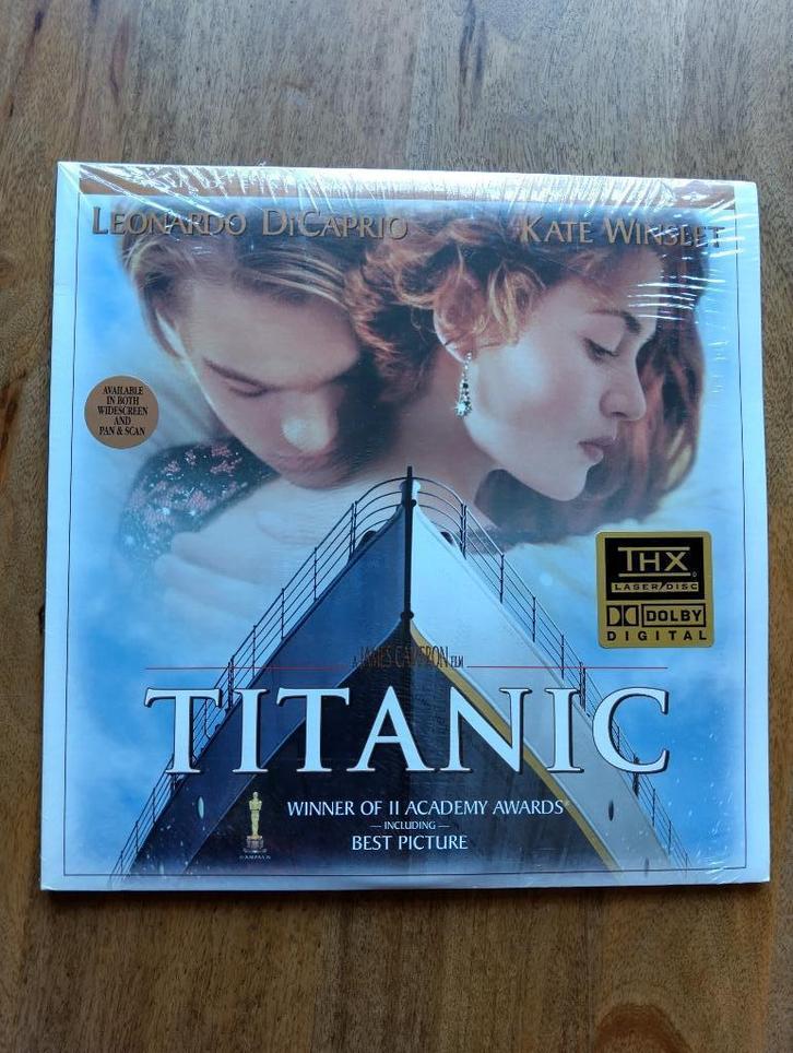 Titanic * LaserDisc * Cd Video * Laser Disc * Sealed * Rare, Cd's en Dvd's, Dvd's | Avontuur, Nieuw in verpakking, Alle leeftijden