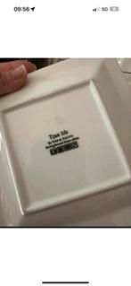 Servies borden, Ophalen of Verzenden, Zo goed als nieuw, Rond, Hout