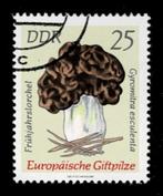 postzegel 1617 DDR paddenstoel Voorjaarskluifzwam, Ophalen of Verzenden, DDR, Gestempeld