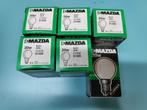 6x Mazda gloeilamp blauw 20W E14 nieuw, Minder dan 30 watt, Gloeilamp, E14 (klein), Nieuw