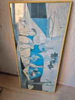 Picasso-stijl kunstprint, Huis en Inrichting, Woonaccessoires | Spiegels, Minder dan 50 cm, Gebruikt, Ophalen of Verzenden, Minder dan 100 cm