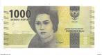 indonesia 1000 rupiah 2016 154 unc, Postzegels en Munten, Bankbiljetten | Azië, Verzenden, Zuidoost-Azië, Los biljet