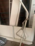 Kraambed, seniorenbed op wielen met bedpapegaai, Huis en Inrichting, Slaapkamer | Bedden, Ophalen, 90 cm, Eenpersoons, Wit