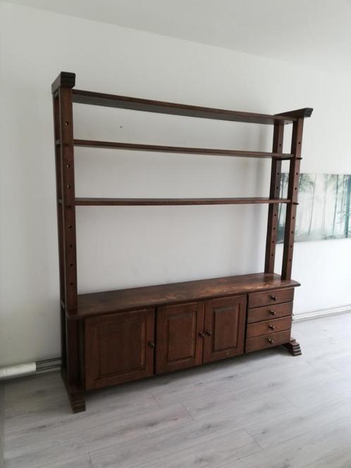 Kast/tv meubel massief eikenhout, Antiek en Kunst, Antiek | Meubels | Kasten, Ophalen