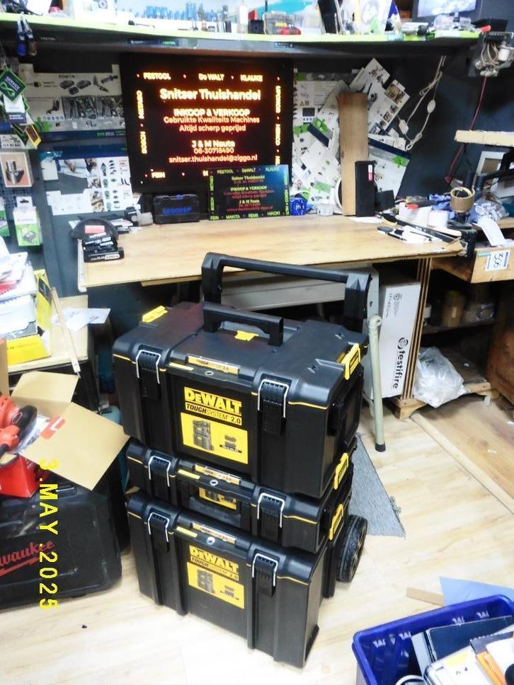 DeWALT Koffer Set., Doe-het-zelf en Verbouw, Gereedschapskisten, Nieuw, Ophalen