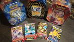 6x Pokemon Paldean Legends tins (4 pakjes!), Ophalen of Verzenden, Nieuw, Overige typen