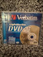 Verbatim lightscribe DVD+R, Nieuw, Dvd, Ophalen of Verzenden, Lightscribe