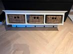 Landelijke kapstok met 3 rietmanden / Riviera maisonstijl, 100 tot 150 cm, Ophalen of Verzenden, Zo goed als nieuw, Minder dan 100 cm