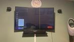 Samsung curved 55 inch smart tv - met streep in het scherm, Audio, Tv en Foto, Televisies, 50 Hz, Ophalen of Verzenden, Zo goed als nieuw
