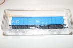 Fleischmann hoge bordwagon blauw n spoor  828337, Hobby en Vrije tijd, Overige merken, Gelijkstroom of Wisselstroom, Wagon, Ophalen of Verzenden