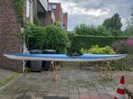 Kano / kajak 5.17 meter met verstelbare voeten steun, Watersport en Boten, Gebruikt, Eén persoon, Met peddels, Kajak