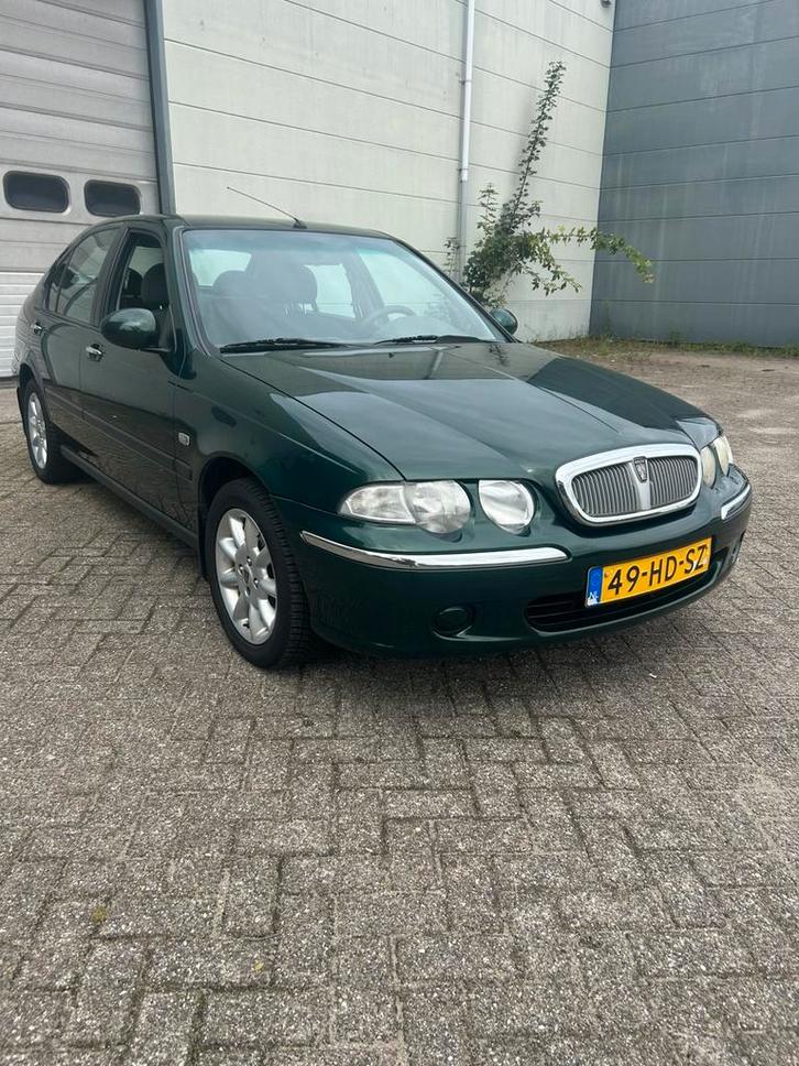 Rover 45 1.8 5DR CVT 2001 Groen, Auto's, Rover, Bedrijf, Benzine, E, Hatchback, Automaat, Origineel Nederlands, Groen, Voorwielaandrijving