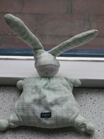 Slaap/waakpopje merk Difrax popje konijntje appeltjesprint, Ophalen of Verzenden, Zo goed als nieuw, Overige typen