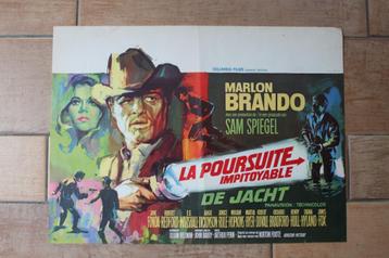 filmaffiche The Chase 1966 Marlon Brando filmposter beschikbaar voor biedingen