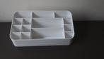 Witte MDesign opbergorganizer met vakjes, Ophalen of Verzenden, Gebruikt