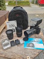 Nikon D70 Spiegelreflex Camera + Accessoires, Gebruikt, Spiegelreflex, Ophalen of Verzenden, Nikon