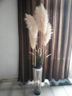 Pampus pluimen met vaas, Ophalen, Zo goed als nieuw