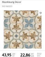 Vintage decor tegels 20x20cm, Doe-het-zelf en Verbouw, Ophalen, Nieuw, 20 tot 40 cm, Minder dan 5 m²