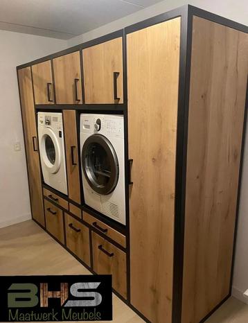 Wasmachinekast Wageningen - volledig op maat en naar wens! beschikbaar voor biedingen