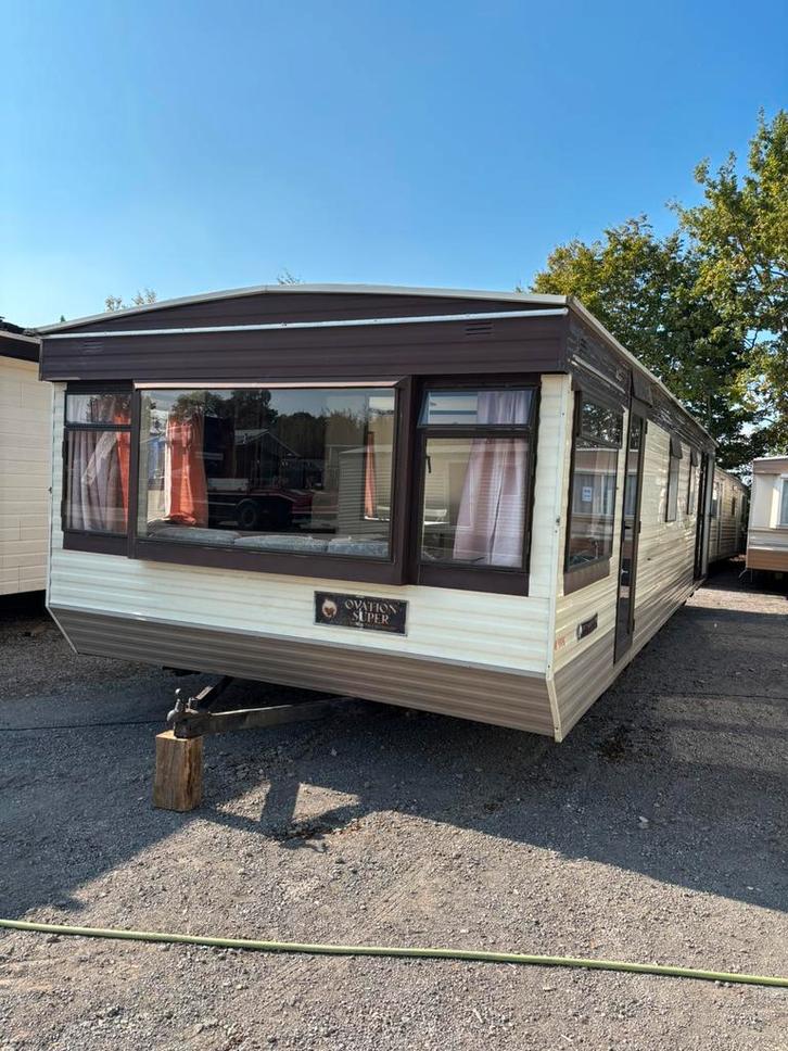 Atlas ovation 10.50x3.60m 2slk apart toilet gratis transport, Caravans en Kamperen, Stacaravans, tot en met 4, Verzenden