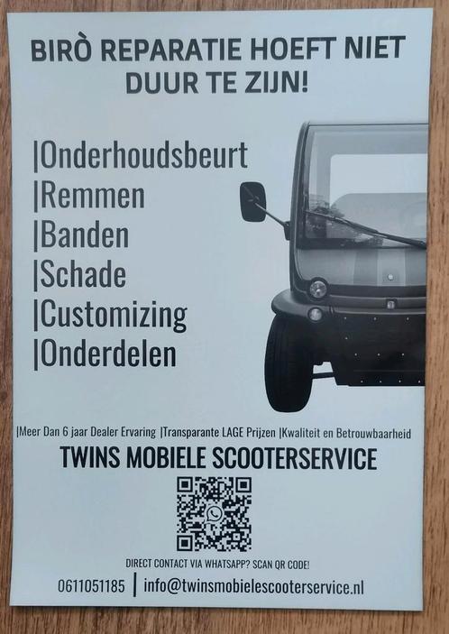 Onderhoudsbeurt/Styling/Inkoop Schade/Defecte Estrima Biro, Diversen, Brommobielen en Scootmobielen, Gebruikt, 46 km of meer, 16 km/u of meer