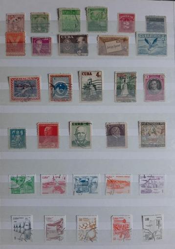 1 Kaart Oude klassieke Postzegels Cuba Nr. 3 Gestempeld beschikbaar voor biedingen