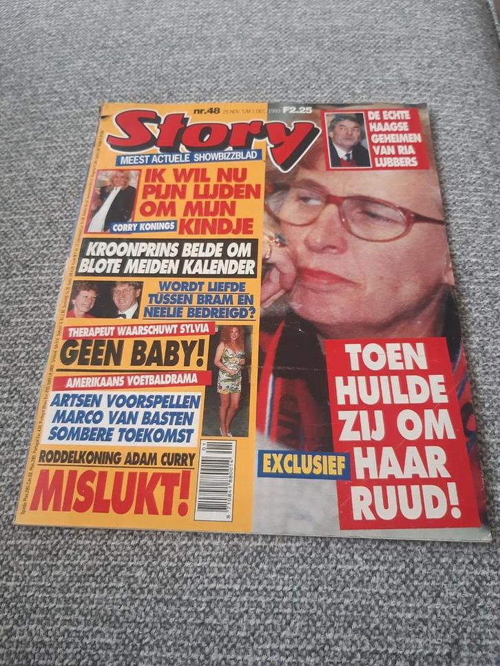 48.Story 1993. Willeke Alberti. Sandra Reemer. Louis van Gaa, Verzamelen, Tijdschriften, Kranten en Knipsels, Tijdschrift, 1980 tot heden