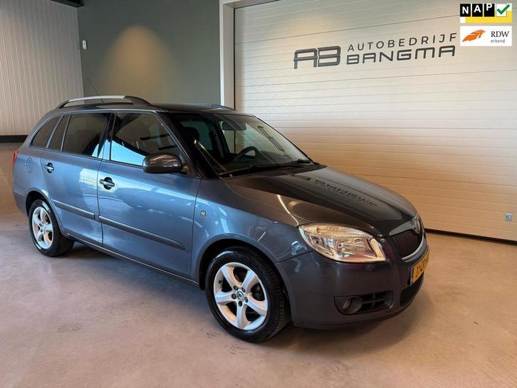 Skoda Fabia Combi 1.4-16V AMBIENTE-uitv/AIRCO/CRUISE CONTROL, Auto's, Skoda, Bedrijf, Te koop, Fabia, ABS, Airbags, Airconditioning