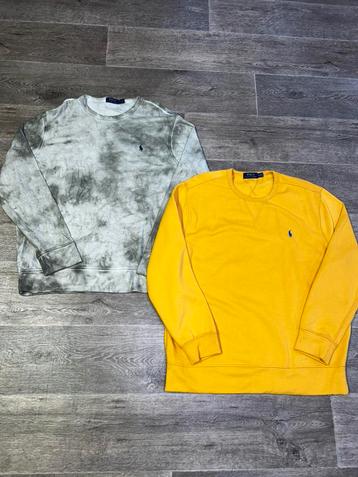 Bundel van 2 Ralph Lauren Sweaters – 100% Katoen – Nieuw- XL beschikbaar voor biedingen