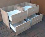 2x ladekast voor ikea Kallax Vakkenkast, Ophalen, Zo goed als nieuw