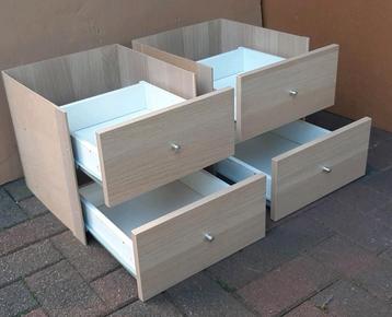 2x ladekast voor ikea Kallax Vakkenkast  beschikbaar voor biedingen
