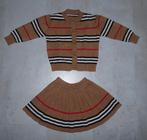 Kerst setje: gebreid rokje en vestje maat 92, Meisje, Ophalen of Verzenden, Zo goed als nieuw, Setje