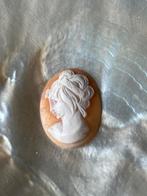 Losse schelp camee, Ophalen of Verzenden, Overige materialen