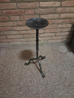 Vintage staande kandelaar, Ophalen of Verzenden, Gebruikt, Metaal, 75 cm of meer