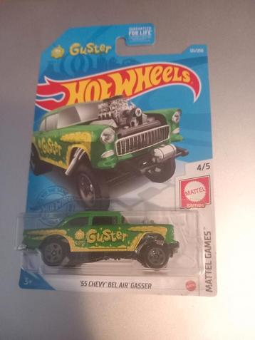 Hot Wheels '55 Chevy Bel Air Gasser New long card VS uitgave beschikbaar voor biedingen