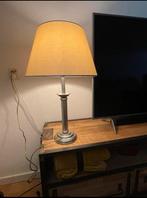 Lamp zilvertin, Huis en Inrichting, Ophalen of Verzenden, Zo goed als nieuw, Minder dan 50 cm