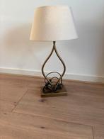 Antieke Bronzen Tafellamp Xavi, Huis en Inrichting, Ophalen, Gebruikt, Metaal, Minder dan 100 cm