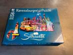Ravensburger puzzel 1158 stukjed Silhouette Skyline New York, Ophalen of Verzenden, 500 t/m 1500 stukjes, Zo goed als nieuw