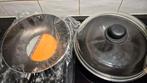 Nieuw : 2 wok pannen * BK en Merkloos, Ophalen of Verzenden, Nieuw, Overige materialen, Wok