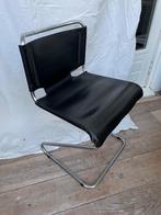 BISCIA stoelen , pascal Mourque, 6 stuks, Ophalen, Zwart, Designtopstukken sixties, Zo goed als nieuw