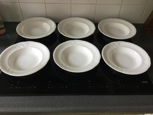 Royal Albert Horizons Profile diepe borden in nieuwstaat (6), Huis en Inrichting, Keuken | Servies, Zo goed als nieuw, Bord(en)