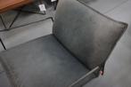 Fauteuil EARL Jess Design metaal leer industrieel, Huis en Inrichting, Fauteuils, Ophalen, Gebruikt, Metaal, 75 tot 100 cm