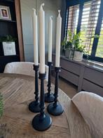riviera maison warrington candle kandelaar kaars zwart black, Ophalen of Verzenden