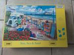 Hop puzzel Sun, Sea & Sand 1000 stukjes, Hobby en Vrije tijd, Denksport en Puzzels, Ophalen, 500 t/m 1500 stukjes, Zo goed als nieuw