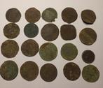 Lot 20 stuks vondstmuntjes, Postzegels en Munten, Munten | Nederland, Verzenden, Vóór koninkrijk, Overige waardes