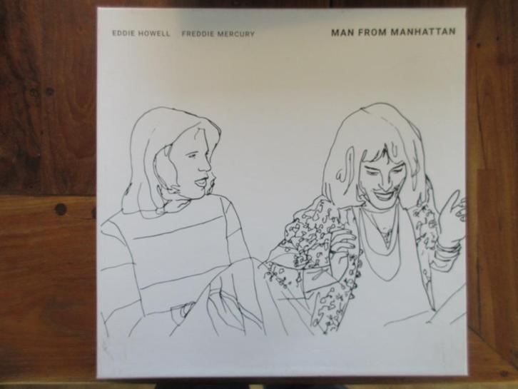 Eddie Howell & Freddie Mercury Man From Manhattan - box, Cd's en Dvd's, Vinyl | Overige Vinyl, Zo goed als nieuw, Overige formaten
